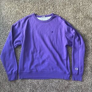 Champs Purple Sweater Large​